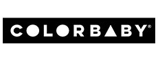 Logo de Colorbaby en blanco y negro